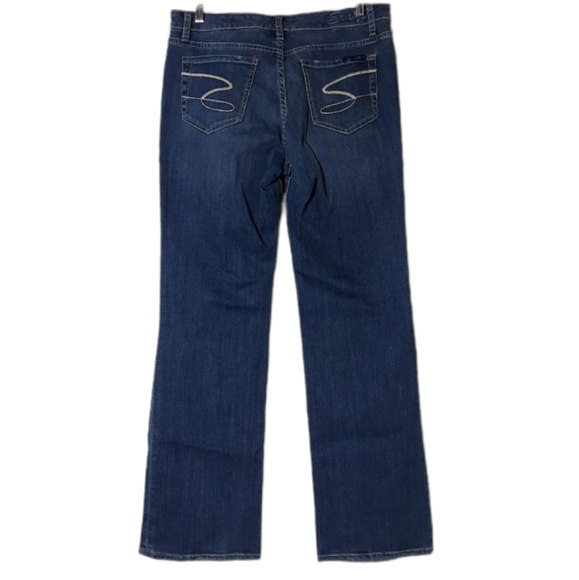 Seven7 Flare Blue Jean SZ 8 - Picture 2 of 6